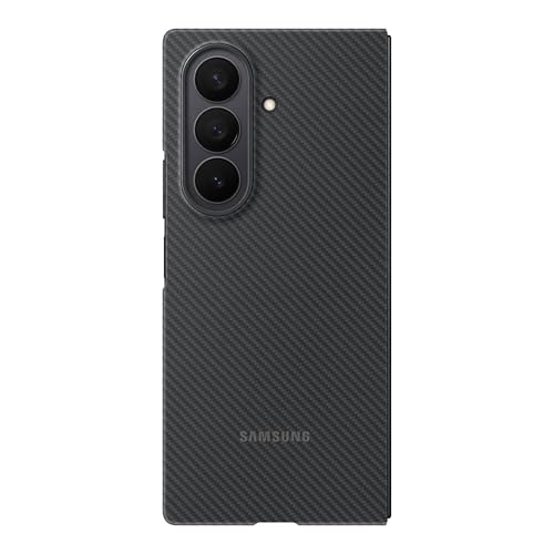 Image of Samsung Galaxy Z Fold7 Official Carbon Shield Phone Case, Sleek, Tough, Durable, Ultraslim, Screen Protector, US Version, Black
