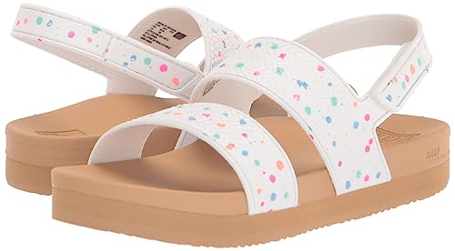 Image of REEF Girls Toddler /Little Kid Water Vista Platform Sandal, Water Friendly, Adjustable Strap