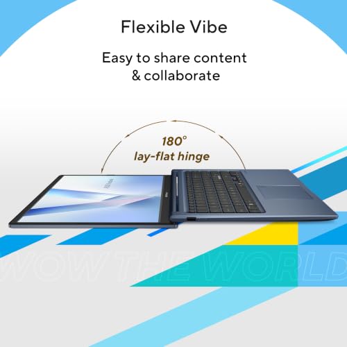 Image of ASUS Vivobook 15 (2026),Intel Core 5 320 (i5-14th Gen),Fingerprint Sensor,Intel iGPU,16GB /512GB,FHD,15.6 inch(39.6 cm),Windows 11,M365 Basic(1Y),Office 24,Quiet Blue,1.7 Kg,X1504MA-BQ126WS, AI Laptop