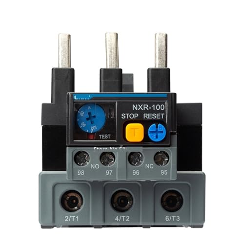 Relé de sobrecarga térmica NXR-100 con regulación bimetálica ajustable 48A-65A 2