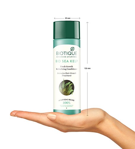 Image of Biotique Bio Kelp Protein Shampoo for Falling Hair Intensive Hair Regrowth Treatment, 800ml and Biotique Bio Sea Kelp Fresh Growth Revitalizing Conditioner, 120ml