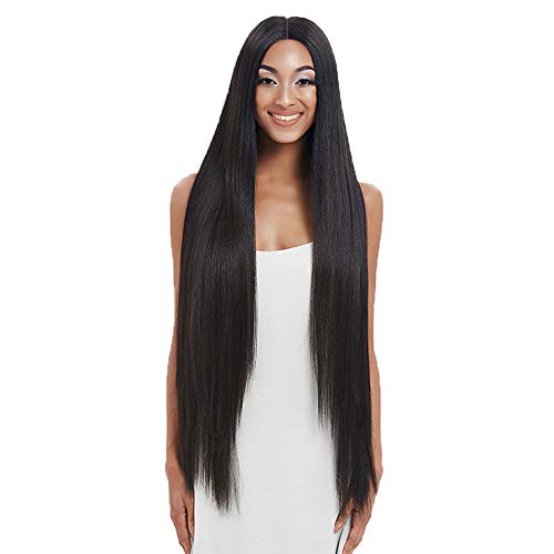 Lace Front Wigs for Black Women Straight Brazilian Hair Human Wigs 13X4 Lace Frontal Real Human Hair Wigs Glueless Straight Human Hair Front Lace Wig 38Inches,1