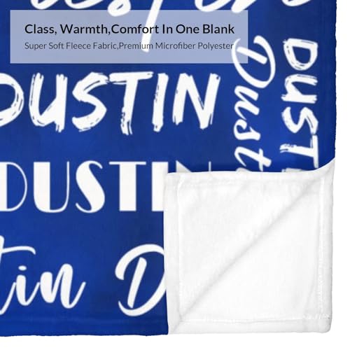 Name Blanket Personalized Name Blanket Customized Blanket with Name Text for Adult Kid Birthday Christmas Mothers Fathers Valentines Day Gift