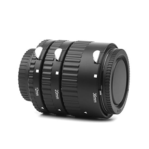 D&F AF Extension Tube Set 12mm,20mm,36mm Auto Focus Macro Tubes for Nikon D7200,D7100,D5300,D5200,D3300,D3200,D40,D40x,D300,D3,D3S