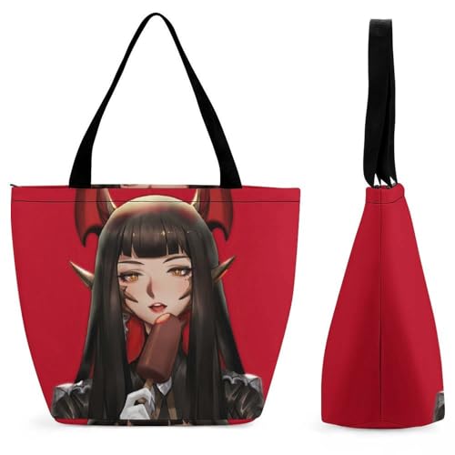 Sac de shopping pour femme grand volume 28cm avec anses épaule