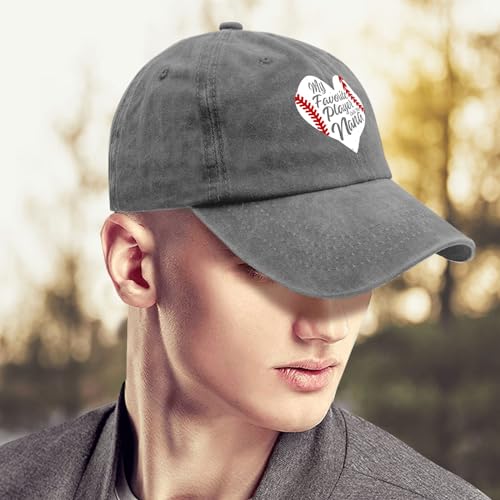Gorra negra para mujer My Favoiite Baseball miniatura 4