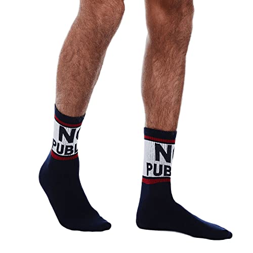 No Publik Lot de 2 Paires de Chaussettes Retro Cotes Cover