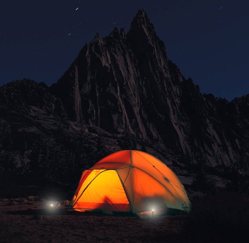 UCO StakeLight Tent Stake with LED Light and Emergency Strobe (Pack of 1) - Thumbnail 2