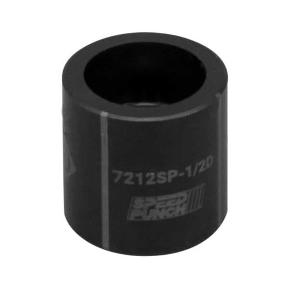 Die Greenlee Speed Punch 7212sp-1/2d pour conduit 1/2 en acier doux