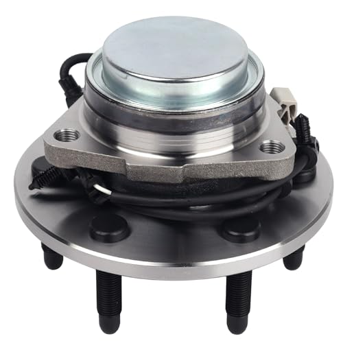 MACEL 515054 (2WD ONLY) Front Wheel Bearing Hub Assembly Compatible with 00-06 Chevy Tahoe, 99-06 Silverado 1500,00-06 Suburban 1500, GMC Yukon, 99-06 Sierra 1500, 02-06 Cadillac Escalade 6Lugs W/ABS