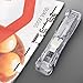 Paper Clip Holder Clam Clip Dispensers Reusable Push Stapler Multifunctional Paper Clip Dispenser Teacher