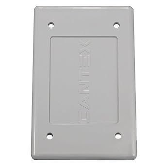 Cantex Weatherproof Cover,Horizontal,PVC