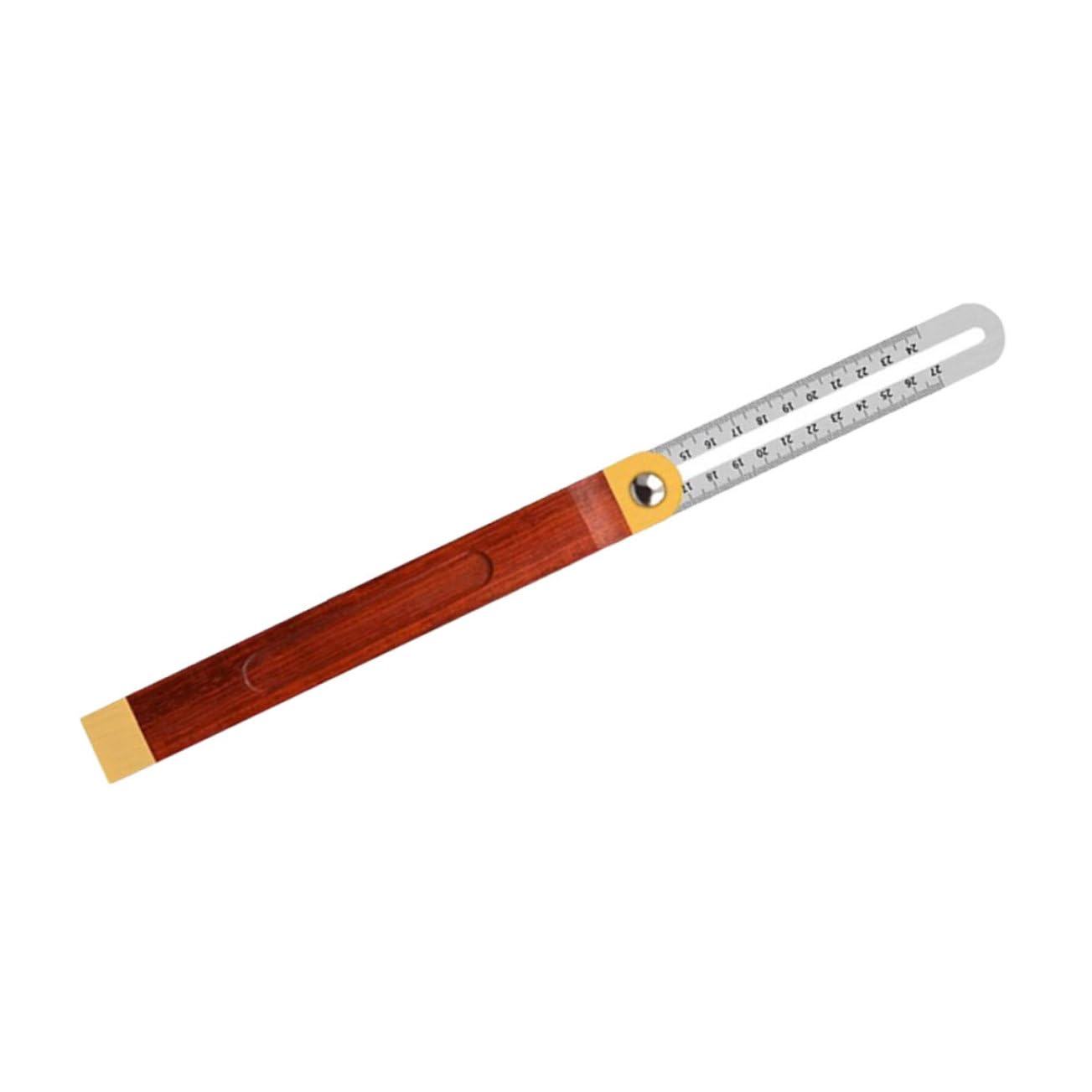 UKCOCO 5pièces Règle à Onglet Multi-angles Équerre Ajustable Outil De Mesure Flexible Et Précis Pour Menuisiers Et Bricoleurs Degrés Design Combiné Durable Et Pratique