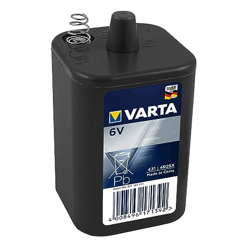 Varta 431101111 - Pila (4R25, 6V, 8.5Ah) Color Gris