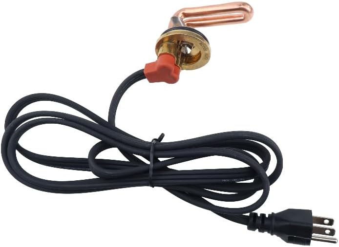 DVPARTS Engine Block Heater 3100130 Compatible with Chevrolet and GMC 2001-2008 V8-6.6L, Diesel (Duramax), 2007-2015 V8-6.6L Diesel (Duramax), 40mm Diameter 120V 1000W