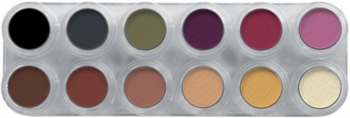 Grimas Sombra de Ojos FM Paleta 12uds