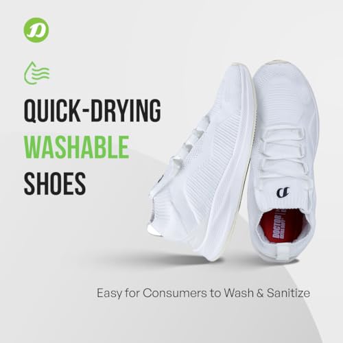 Image of DOCTOR EXTRA SOFT Men's Sports Shoes with Memory Foam Cushioned Insole| Running Walking Gym Training Jogging Athletics| Comfortable & Stylish| Casual & Lightweight| Slipon Sneaker Gent's & Boy's D-2007