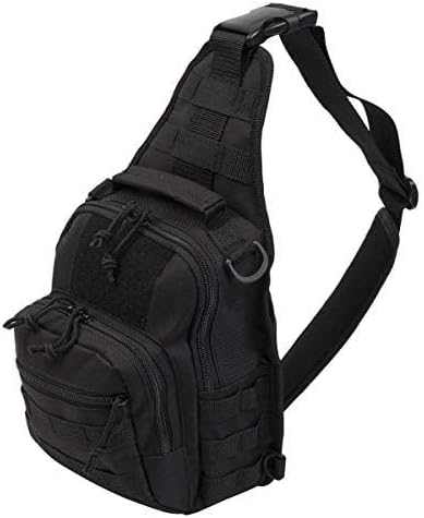 DEPARTED Tactical Sling Pack Military Rover Shoulder Daypack Outdoor Chest Pack Shoulder Backpack for Fly Fishing Camping Hiking Trekking Bag for Men and Women - Image 8