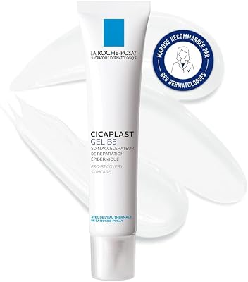 La Roche-Posay - Cicaplast - Gel cicatrisant - Soin Visage Post-Points de Suture, Peeling et Laser - Apaise, Protège et Répare - Enrichi en Beurre de Karité, Acide hyaluronique - Peaux fragilisées