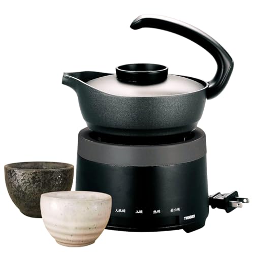 TWINBIRD Sake Warmer with Ochoko Set