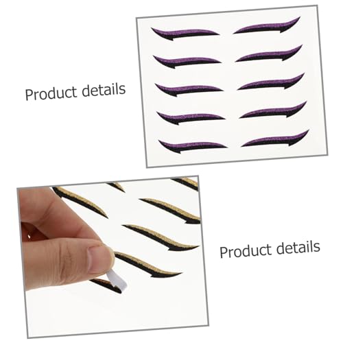 Parches para doble párpado 40 pares FOMIYES miniatura 4