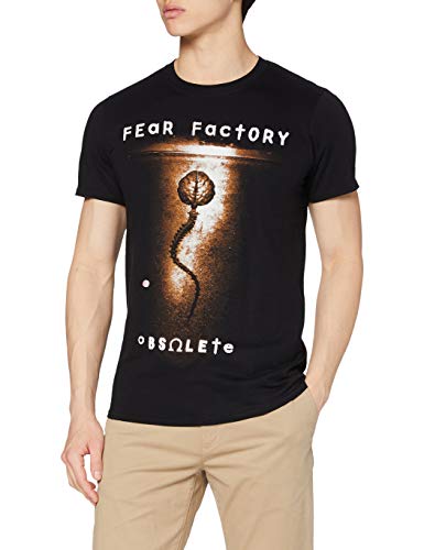 Plastic Head Fear Factory T-Shirt Ă Manches Courtes pour Homme - Noir - Medium