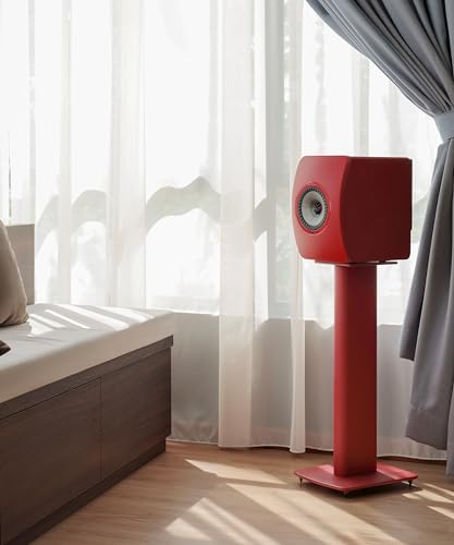 Image of KEF LS50 Wireless II (Pair, Crimson Red)