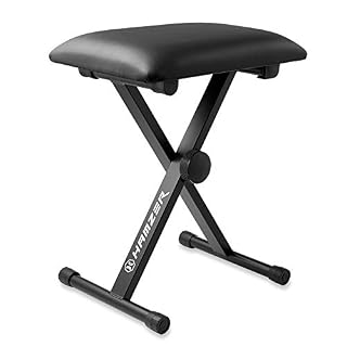 Hamzer 61-Key Portable Electronic Keyboard Piano with Stand Stool Headphones & Microphone - Les Beatles, Paul McCartney, John Lennon, RIngo Starr, George Harrison Hamzer 61-Key Portable Electronic Keyboard Piano with Stand Stool Headphones & Microphone – Image 6