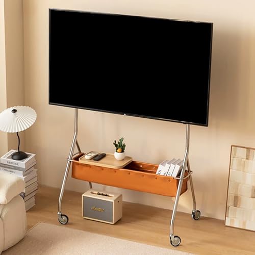 Soporte móvil para TV rodante con ruedas para 40-80 pulgadas miniatura 2