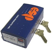 Key blank, for Schlage SC1 5-Pin 50 per box