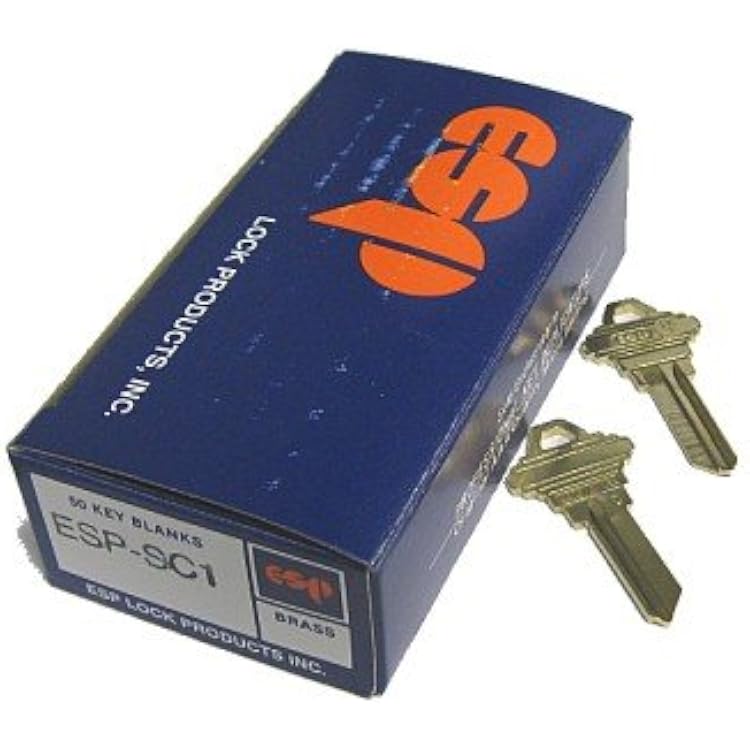 Key blank, for Schlage SC1 5-Pin 50 per box