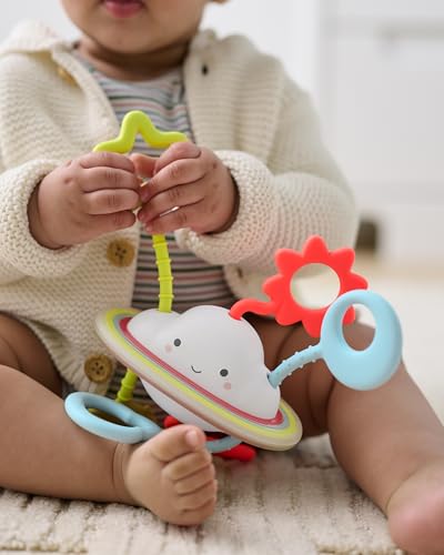Image of Skip Hop Baby Sensory Toy Pull & Play Silver Lining Cloud Age 6m+