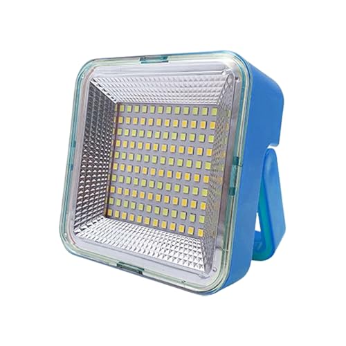 Solar Lights, Compact Camping Light for Night Use, Flashlight Rechargeable with Weatherproof Design, LED Lantern for Job Site, Garage, Workshop, Car Repair and Outdoor Adventures, 3.94x3.94x1.77 Inch