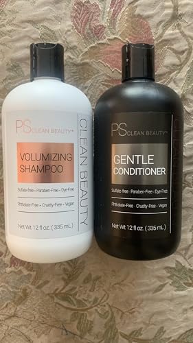 “PS Clean Beauty” Ultra Hydrating Shampoo & Conditioner Sulfate Free