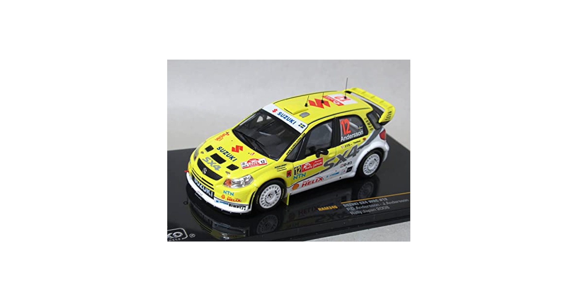 スズキ SX4 2008 WRC ミニカー レース番号12 スズキ SX4 2008 WRC ミニカー レース番号12 - メルカリ