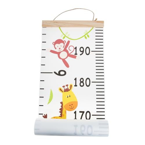 VANZACK Height Chart Wall Ruler Growth Measurement Chart Removable Growth Chart for Nursery Decor Record Growth Easily with Stylish Design