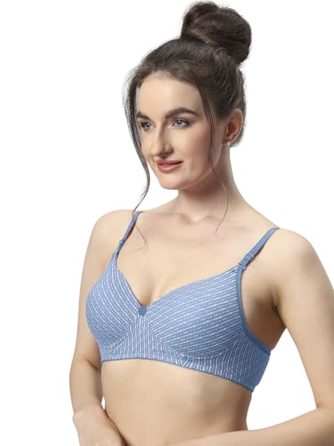 Image of Sonari Maggi Women's Lightly Padded Seamless Soft Cup Wireless Medium Coverage Comfortable T-Shirt Bras