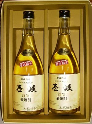 Amazon.co.jp: 壱岐スーパーゴールド 22度 2本入りセット : 食品・飲料