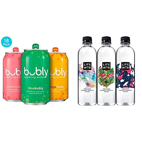 Buy Bubly Sparkling Water, Just Bubly, 12 Fl. Oz. (Pack Of 18) Online