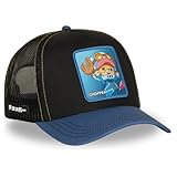 Capslab Gorra Trucker One Piece - Tony Tony Chopper | Parche Frontal Estampado, Diseño Unisex Adutos, Cierre Ajustable, Visera Curva, Malla Flexible Trasera Transpirable | Gorra