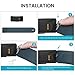 Compatible with Fitbit Inspire HR Bands for Women Men, Adjustable Replacement Wristbands for Fitbit Inspire/Inspire HR/Ace 2, 4 Pack, Large Black Navy Gray Slate