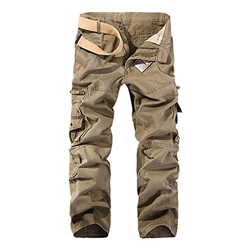 Pantalon tactique multi-poches pour homme avec rangements
