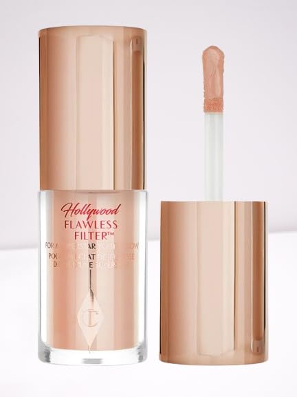 Charlotte Tilbury ORIGINAL | Hollywood Flawless Filter | TRAVEL SIZE | tonos para pieles claras, medias y oscuras | BELLA (3 FAIR (Travel Size), 1 unidad (Tamaño Travel Size))
