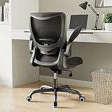 MUXX.STIL Office Chair, Ergonomic Desk Chair with Adjustable Lumbar Support, Computer Chair with Fli