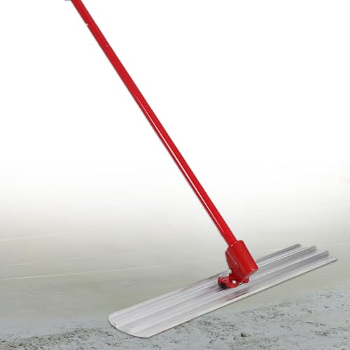 Kit de paleta de hormigón con postes de extensión y soportes ajustables para clasificación de carreteras y trabajos de cemento