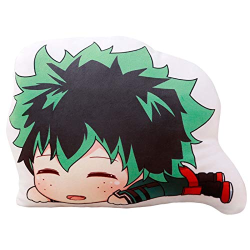 My Hero Academia Midoriya Izuku/Todoroki-Shoto/Bakugou Katsuki/Midoriya Izuku Cojín suave para ropa de cama y sofá (MHA Pillow)