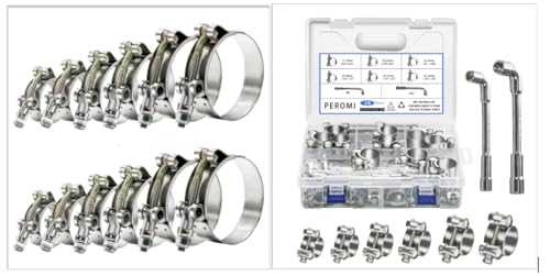 Breeze TB550 Standard T-Bolt Clamp Effective Diameter Range: 5.5