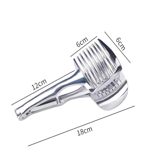 Herramienta auxiliar de corte para frutas y verduras de acero inoxidable miniatura 5