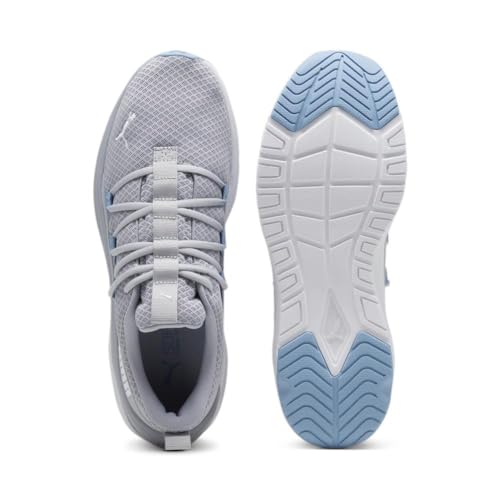 PUMA Mens Softride One4all Cross Trainer, Gray Fog Mens White-Zen Blue, 82