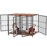 Amazon.co.jp: BingoPaw 大型犬 ケージ 犬のケージ 大きい 中型犬 屋根